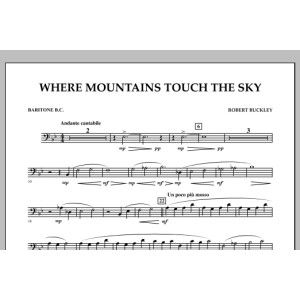 Where Mountains Touch the Sky - Baritone B.C.