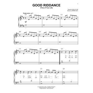 Good Riddance (Time Of Your Life)