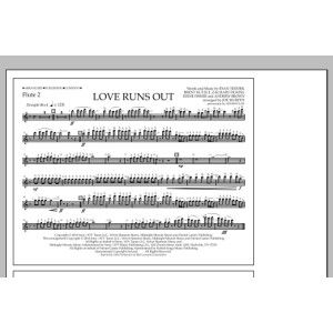Love Runs Out - Flute 2