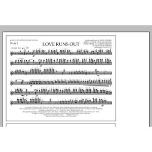 Love Runs Out - Flute 1