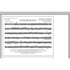 Love Runs Out - Alto Sax 1