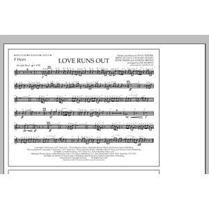 Love Runs Out - F Horn
