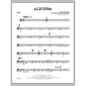 All My Loving - F Horn