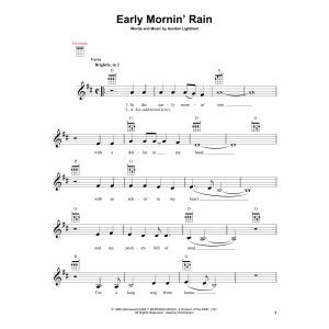 Early Mornin' Rain