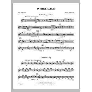 Whirligigs - Bb Clarinet 1