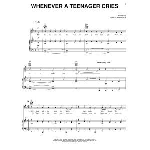 Whenever A Teenager Cries