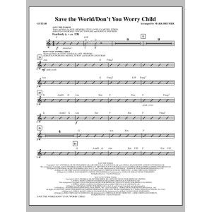 Save the World/Don't You Worry Child - Guitar