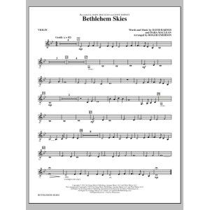 Bethlehem Skies - Violin
