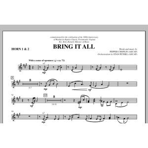 Bring It All - F Horn 1,2