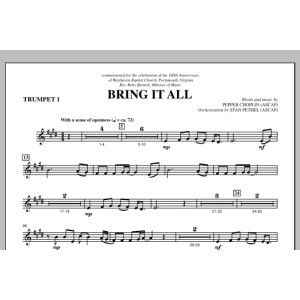 Bring It All - Trumpet 1