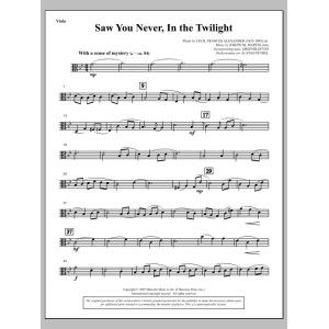 Saw You Never, In The Twilight (aus Season Of Wonders) - Viola