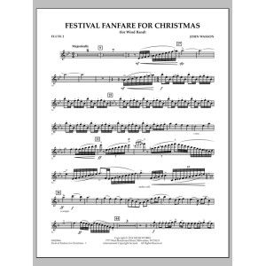Festival Fanfare for Christmas (for Wind Band) - Flute 2