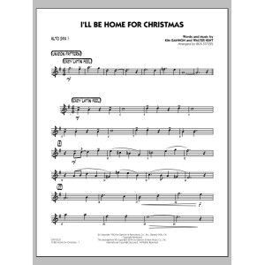 I'll Be Home for Christmas - Alto Sax 1