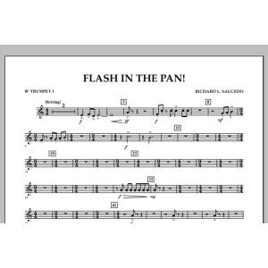Flash in the Pan! - Bb Trumpet 1