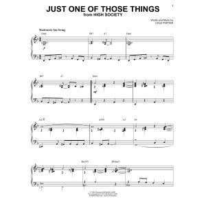 Just One Of Those Things [Jazz version] (arr. Brent Edstrom)