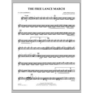 The Free Lance March - Eb Alto Saxophone 1
