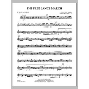 The Free Lance March - Bb Tenor Saxophone