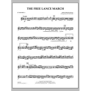 The Free Lance March - Bb Trumpet 1