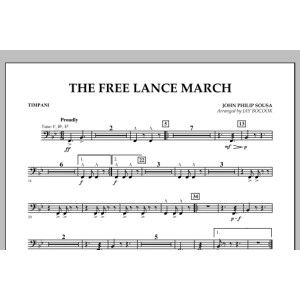 The Free Lance March - Timpani