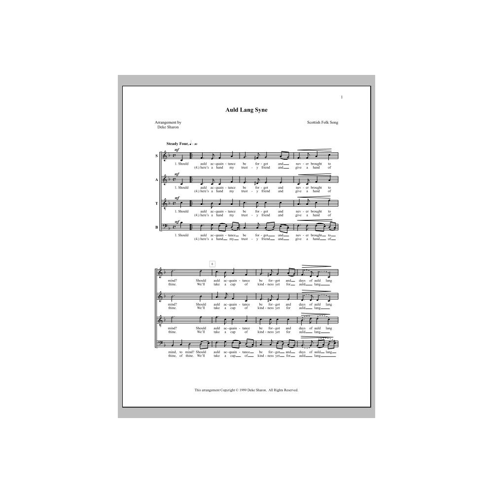 Auld Lang Syne