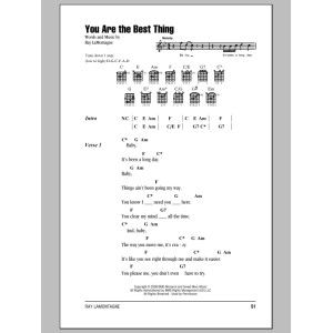 You Are The Best Thing