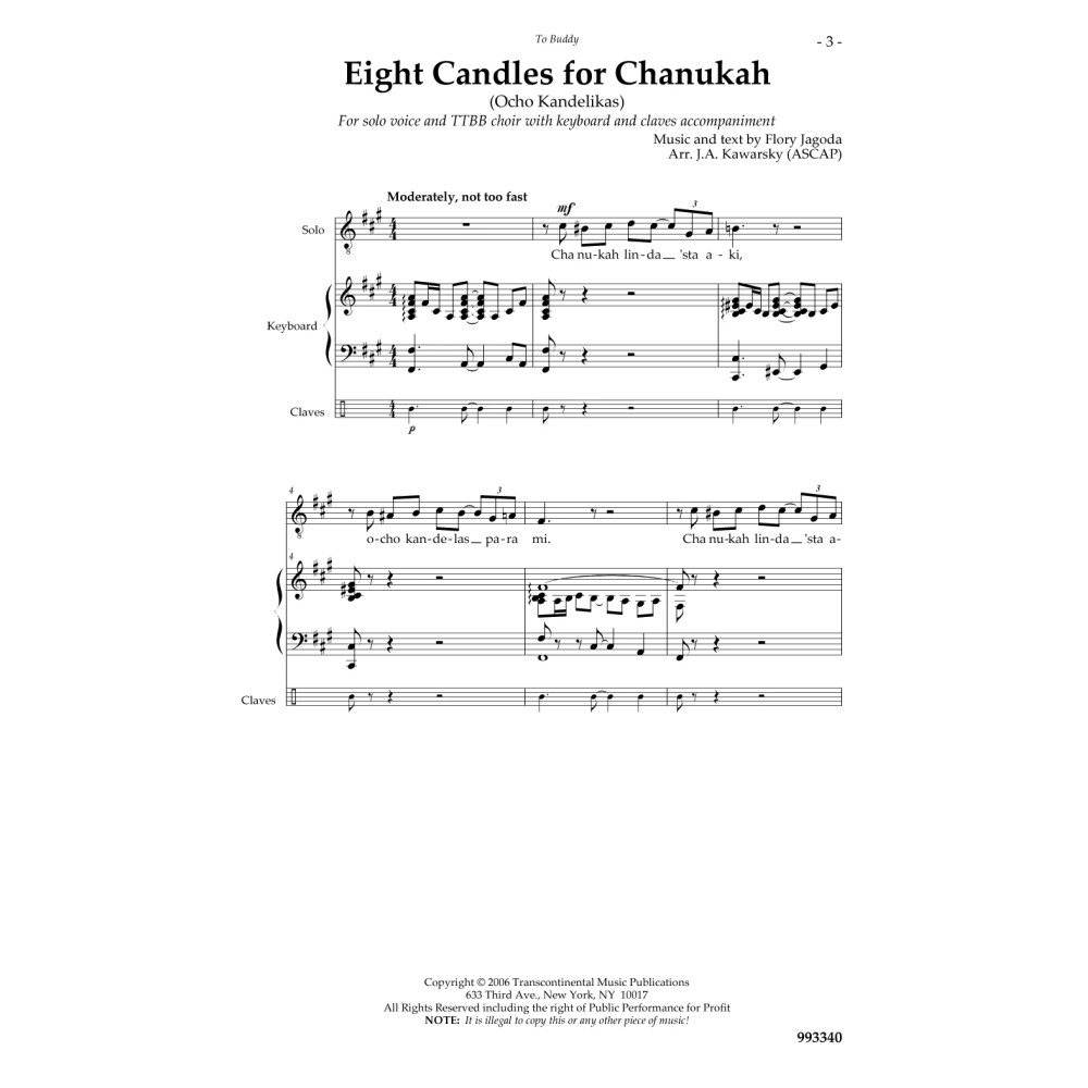 Eight Candles for Chanukah