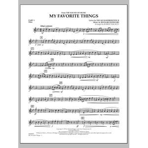 My Favorite Things (from The Sound of Music) - Pt.1 - Oboe