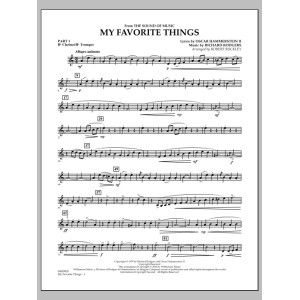 My Favorite Things (from The Sound of Music) - Pt.1 - Bb Clarinet/Bb Trumpet