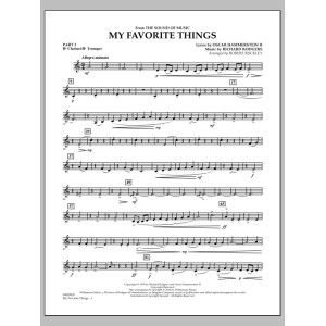 My Favorite Things (from The Sound of Music) - Pt.2 - Bb Clarinet/Bb Trumpet
