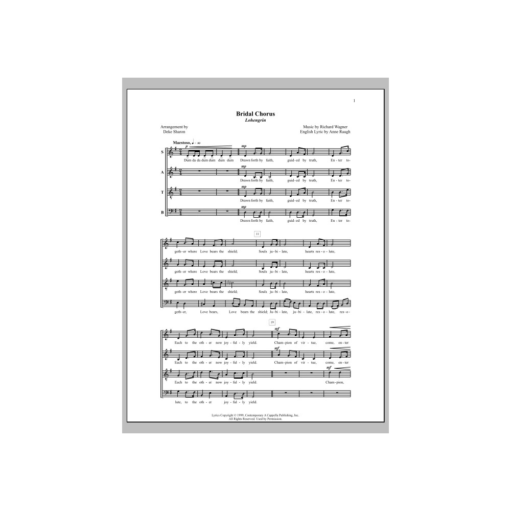 Bridal Chorus from "Lohengrin"