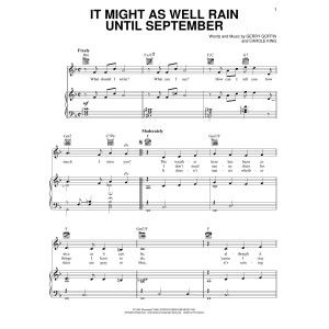 It Might As Well Rain Until September