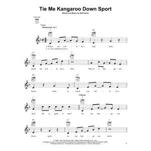 Tie Me Kangaroo Down Sport