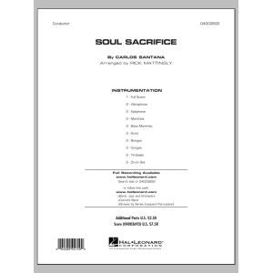 Soul Sacrifice - Full Score