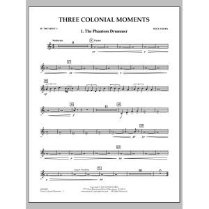 Three Colonial Moments - Bb Trumpet 3