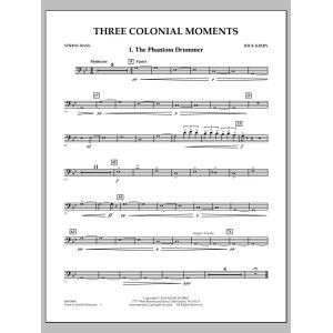 Three Colonial Moments - Kontrabass