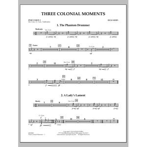 Three Colonial Moments - Percussion 2