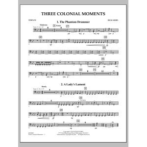 Three Colonial Moments - Timpani