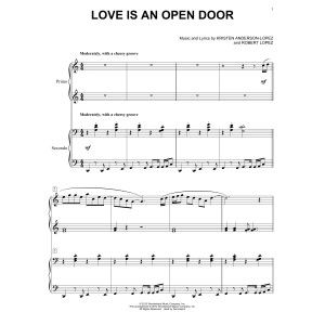 Love Is An Open Door (from Frozen)