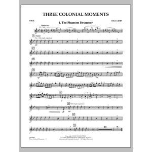 Three Colonial Moments - Oboe