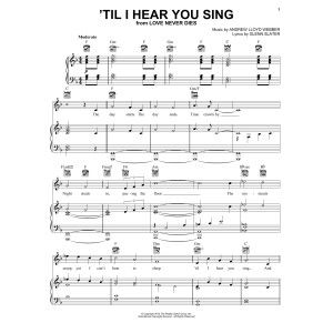 'Til I Hear You Sing (from Love Never Dies)