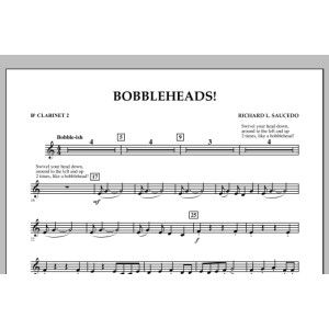 Bobbleheads! - Bb Clarinet 2