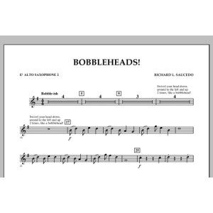 Bobbleheads! - Eb Alto Saxophone 2
