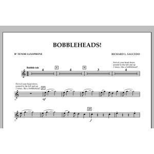 Bobbleheads! - Bb Tenor Saxophone