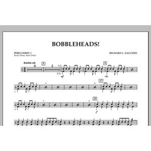 Bobbleheads! - Percussion 1