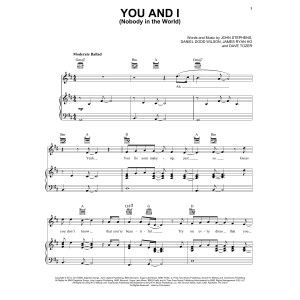 You And I (Nobody In The World)