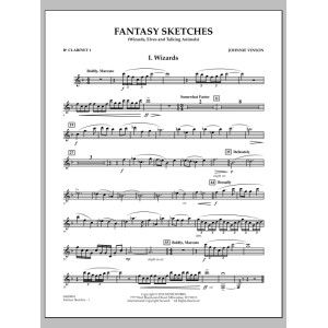 Fantasy Sketches - Bb Clarinet 1