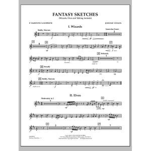 Fantasy Sketches - Eb Baritone Saxophone
