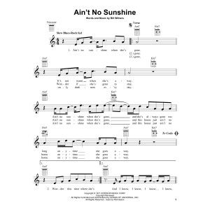 Ain't No Sunshine