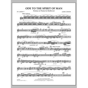 Ode to the Spirit of Man - Bb Clarinet 1