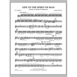Ode to the Spirit of Man - Bb Clarinet 2